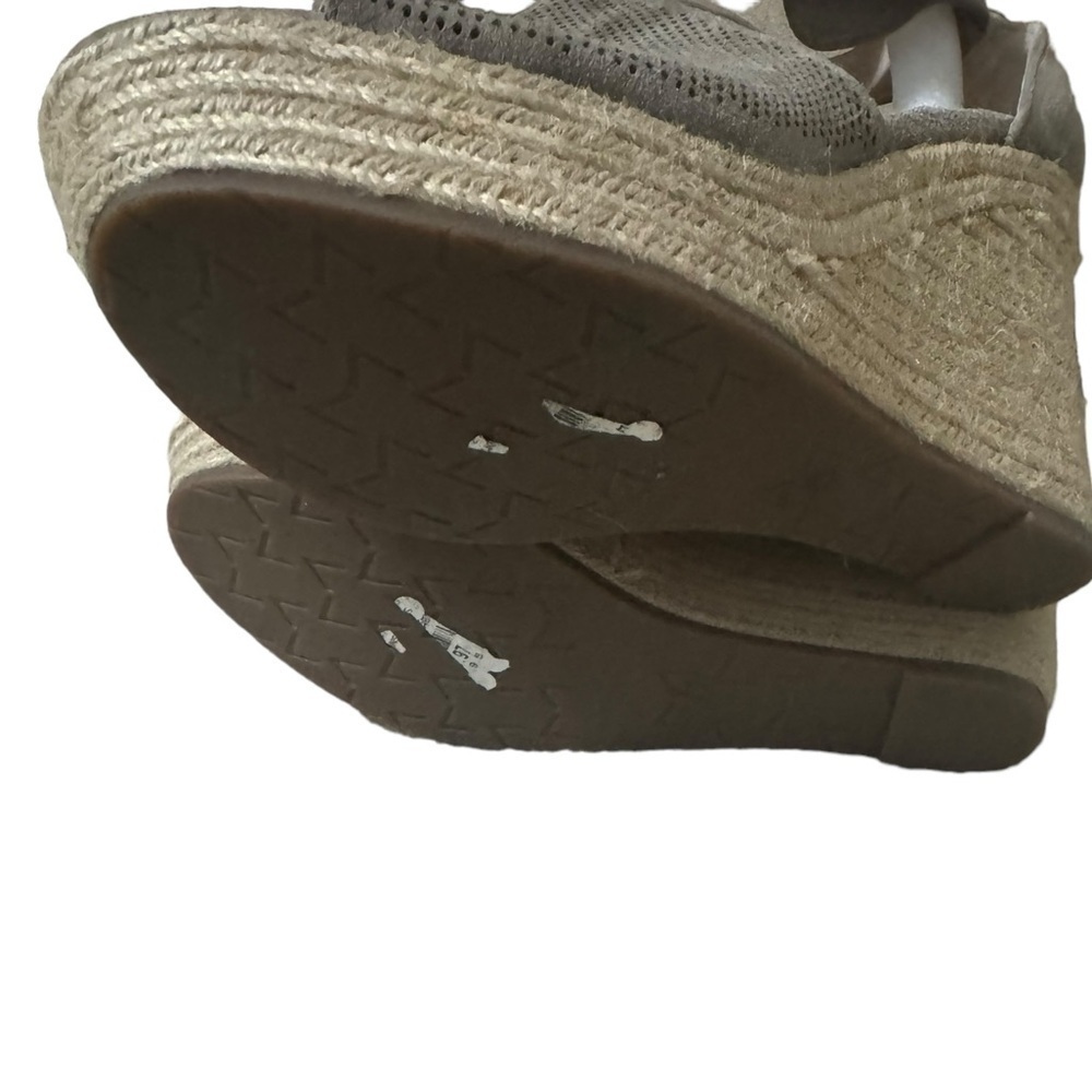 Alison High Strap Wedge by Marc Fisher in Taupe - Picture 7 of 12